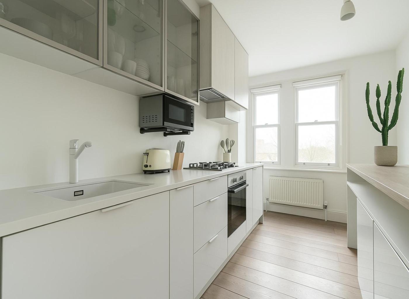 3 Bed Balcony Flat In Nine Elms *
